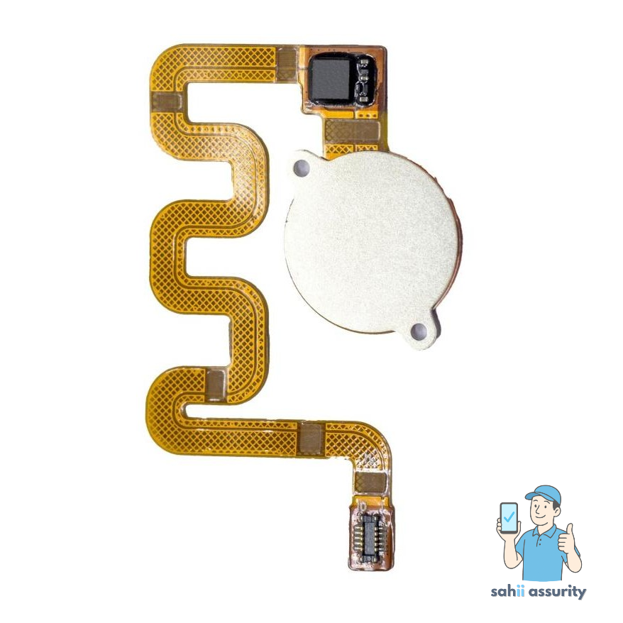 Fingerprint Sensor with Flex Cable for Xiaomi Redmi 6 Pro Black thumbnail